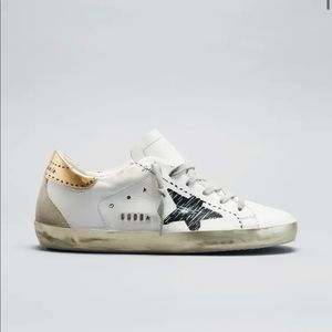 Golden Goose Superstar Mixed Leather Sketch Sneakers